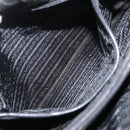 PRADA Tote Bag Nylon Black Silver Auth 155079-25