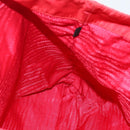 PRADA Tote Bag Nylon Red Silver Auth 155081-19