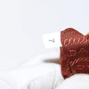 PRADA Shoulder Bag Nylon Leather Orange Gold Auth 155084-11