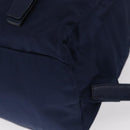 PRADA Backpack Nylon Blue Silver Auth 155086V-17