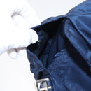 PRADA Backpack Nylon Blue Silver Auth 155086V-31