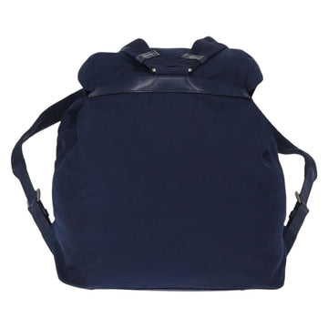 PRADA Backpack Nylon Blue Silver Auth 155086V - 0