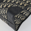 Christian Dior Trotter Canvas Hand Bag Navy Auth 155088-10