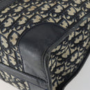 Christian Dior Trotter Canvas Hand Bag Navy Auth 155088-12