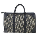 Christian Dior Trotter Canvas Hand Bag Navy Auth 155088-2