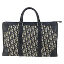 Christian Dior Trotter Canvas Hand Bag Navy Auth 155088-3