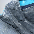 LOEWE Shoulder Bag Leather Turquoise Blue Gold Auth 155089-19