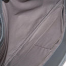 BOTTEGA VENETA INTRECCIATO Clutch Bag Leather Gray Auth 155090-14