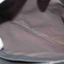 BOTTEGA VENETA INTRECCIATO Clutch Bag Leather Gray Auth 155090-17