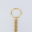 CHANEL Key Holder metal Gold CC Auth 155091V-7