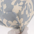 CHANEL Chain Shoulder Bag Canvas Gold Light Blue CC Auth 155097-10