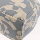 CHANEL Chain Shoulder Bag Canvas Gold Light Blue CC Auth 155097-13