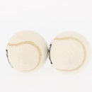 CHANEL Sports Line Set of 4 Tennis Balls White CC Auth 155098V-10