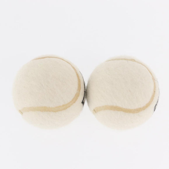 CHANEL Sports Line Set aus 4 Tennisbällen Weiß CC Auth 155098V