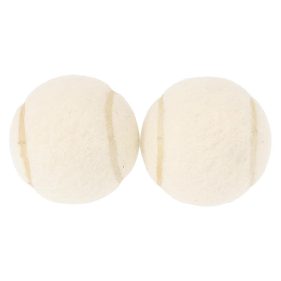 CHANEL Sports Line Set of 4 Tennis Balls White CC Auth 155098V