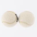 CHANEL Sports Line Set of 4 Tennis Balls White CC Auth 155098V-6