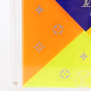 LOUIS VUITTON Puzzle Domino Glass Clear GI0480 LV Auth 155102M-19