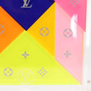 LOUIS VUITTON Puzzle Domino Glass Clear GI0480 LV Auth 155102M-20