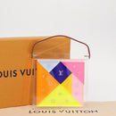 LOUIS VUITTON Puzzle Domino Glass Clear GI0480 LV Auth 155102M-12