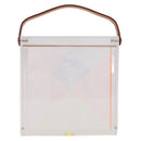 LOUIS VUITTON Puzzle Domino Glass Clear GI0480 LV Auth 155102M-2