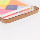 LOUIS VUITTON Puzzle Domino Glass Clear GI0480 LV Auth 155102M-7