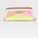 LOUIS VUITTON Puzzle Domino Glass Clear GI0480 LV Auth 155102M-5