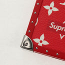 LOUIS VUITTON Louis Vuitton × Supreme iPhone 7 Case Red M67758 LV Auth 155103M-22