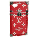 LOUIS VUITTON Louis Vuitton × Supreme iPhone 7 Case Red M67758 LV Auth 155103M-1