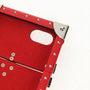 LOUIS VUITTON Louis Vuitton × Supreme iPhone 7 Case Red M67758 LV Auth 155103M-10