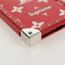 LOUIS VUITTON Louis Vuitton × Supreme iPhone 7 Case Red M67758 LV Auth 155103M-14