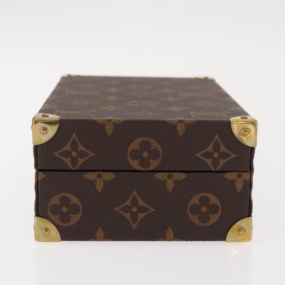 LOUIS VUITTON Monogram Coffret Domino Set Domino Clear LV Auth 155106SM