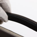 FENDI Vanity Case Zucca Canvas Black Brown Auth 155108SAV-8