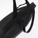 PRADA Hand Bag Nylon Black Silver Auth 155111-6