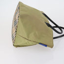 Burberrys Nova Check Shoulder Bag Nylon Canvas 2 Set Beige Auth 155112-4