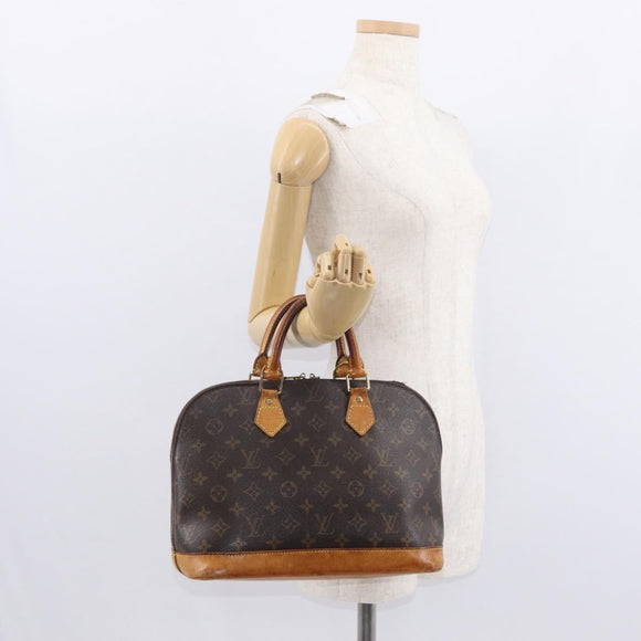 LOUIS VUITTON Monogram Alma Hand Bag M51130 LV Auth 155131