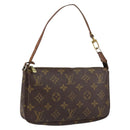 LOUIS VUITTON Monogram Pochette Accessoires Pouch M51980 LV Auth 155132-1