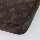 LOUIS VUITTON Monogram Pochette Accessoires Pouch M51980 LV Auth 155132-16