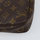 LOUIS VUITTON Monogram Pochette Accessoires Pouch M51980 LV Auth 155132-17