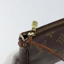 LOUIS VUITTON Monogram Pochette Accessoires Pouch M51980 LV Auth 155132-10