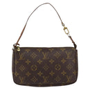 LOUIS VUITTON Monogram Pochette Accessoires Pouch M51980 LV Auth 155132-13