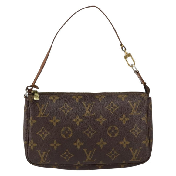 LOUIS VUITTON Monogram Pochette Accessoires Pouch M51980 LV Auth 155132