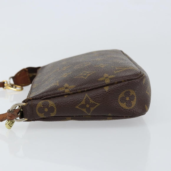 LOUIS VUITTON Monogram Pochette Accessoires Pouch M51980 LV Auth 155132