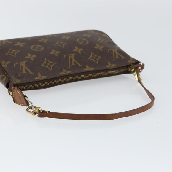 LOUIS VUITTON Monogram Pochette Accessoires Pouch M51980 LV Auth 155132