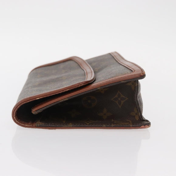 LOUIS VUITTON Monogram Pochette Dam GM Clutch Bag M51810 LV Auth 155136