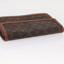 LOUIS VUITTON Monogram Pochette Dam GM Clutch Bag M51810 LV Auth 155136-5