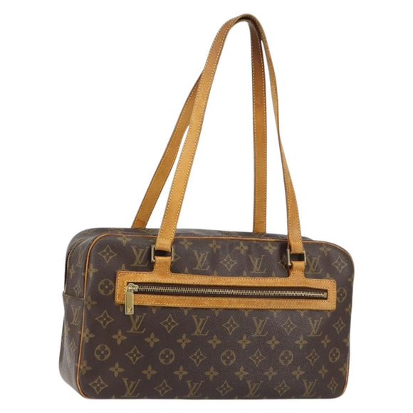 LOUIS VUITTON Monogram Cite GM Hand Bag M51181 LV Auth 155138
