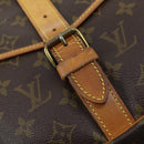 LOUIS VUITTON Monogram Saumur 35 Umhängetasche M42254 LV Auth 155140-20