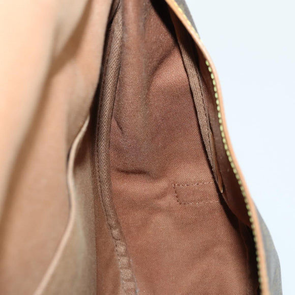 LOUIS VUITTON Monogram Saumur 35 Umhängetasche M42254 LV Auth 155140