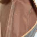 LOUIS VUITTON Monogram Saumur 35 Shoulder Bag M42254 LV Auth 155140-26