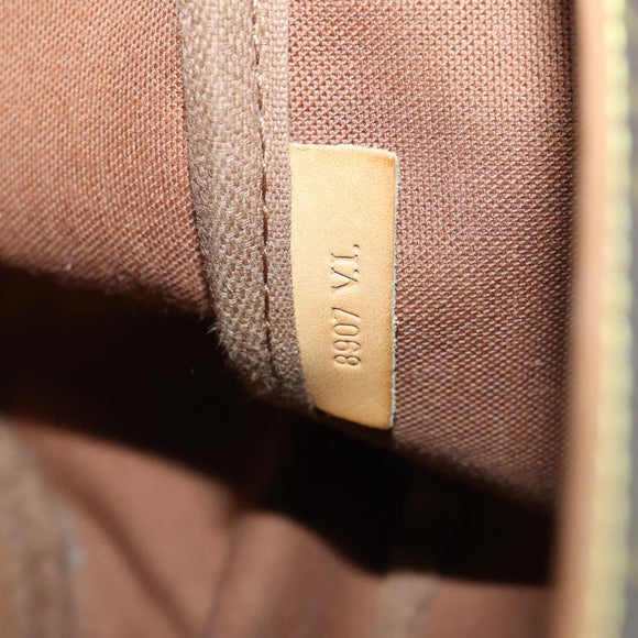 LOUIS VUITTON Monogram Saumur 35 Umhängetasche M42254 LV Auth 155140